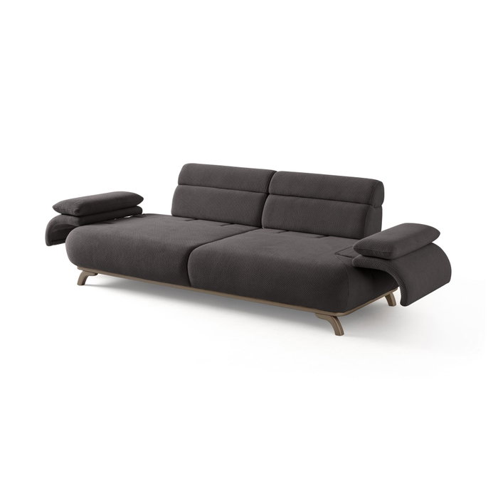 Atelier Del Sofa Bonjo Silver - Anthracite Sofá de 3 Plazas